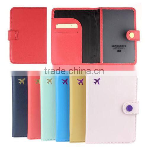 Travel Organizer Passport Holder Protector Cover Card Case Wallet Hoc