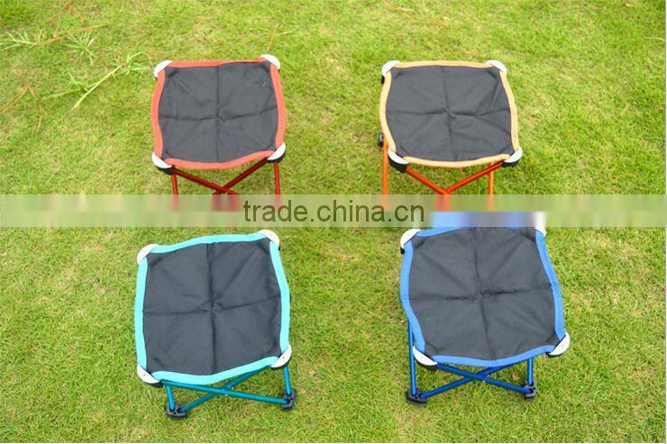 New Hot Sell Beach Barbecue Camping Folding Chair Foursquare Chair Customized LOGO Thicken Chair