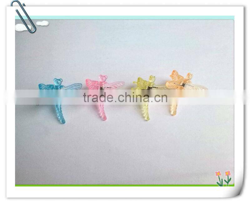 Garden Dragonfly Shape Plant Support Colored Plastic Stick Clip.Garden Ornaments