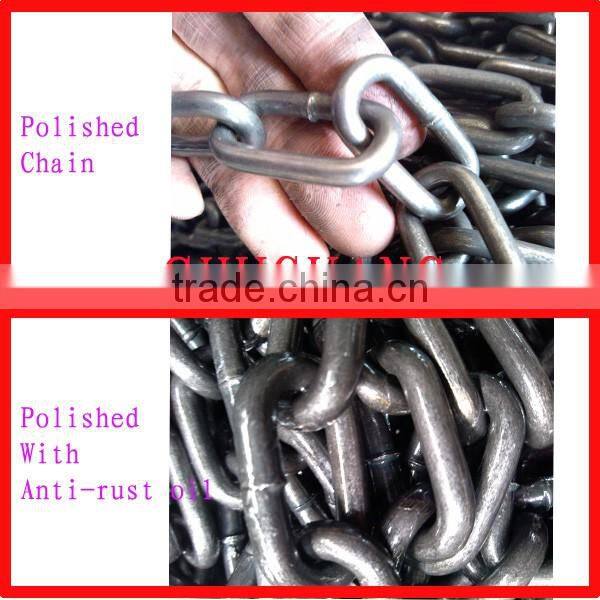 Zinc Plated Dog Chain,Electro Galvanized Dog Chain