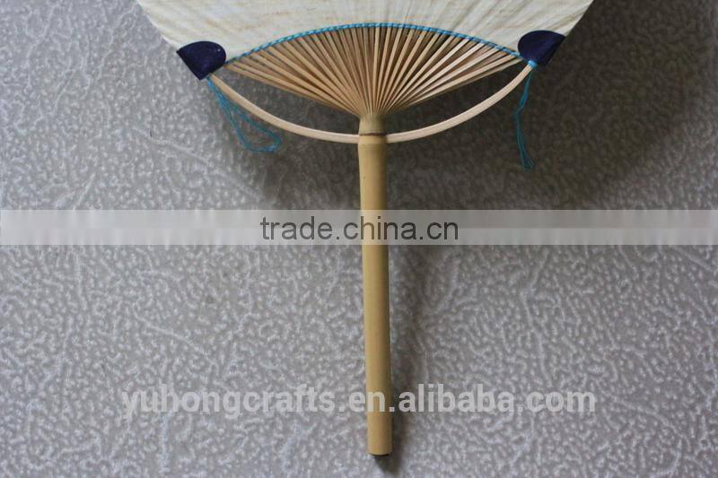 Top Sale Novelty Promotional Round Paper Hand Fan