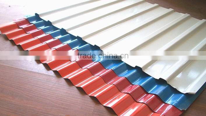 Colored Coated Steel Sheet/PPGI For Roofing Sheet From China