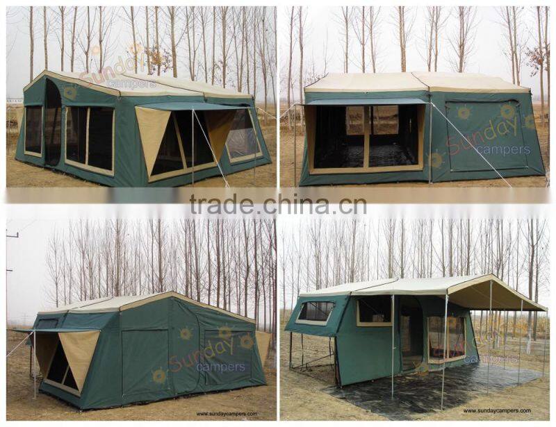 Motorcycle camping trailers off road camper trailer for sale