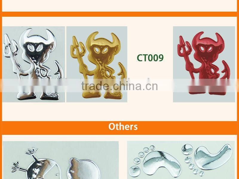 bear claw car stickers decal to stick on the logo of auto