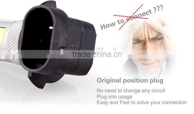 2015 New High Power Universal Auto Lamp 9005 Car Led Lighting 12V 24VLed Fog Light Made In China