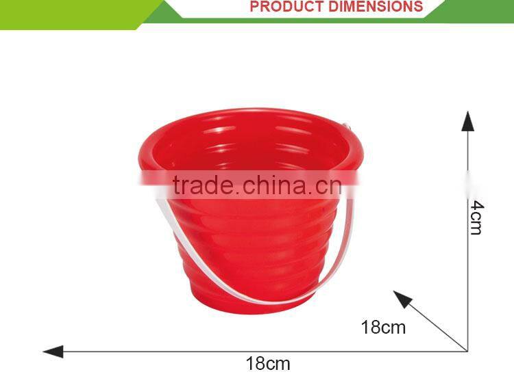 Wholesale high quality plastic sand toy beach bucket