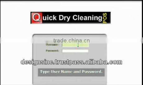 Dry Cleaning Software