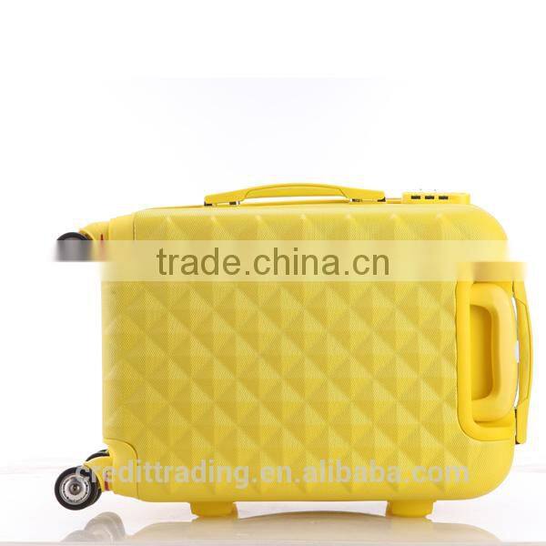 cheap pink abs luggage sets