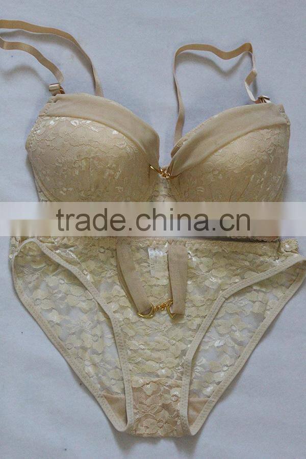 2015 fashion ladies sexy panty and bra sets wholesale