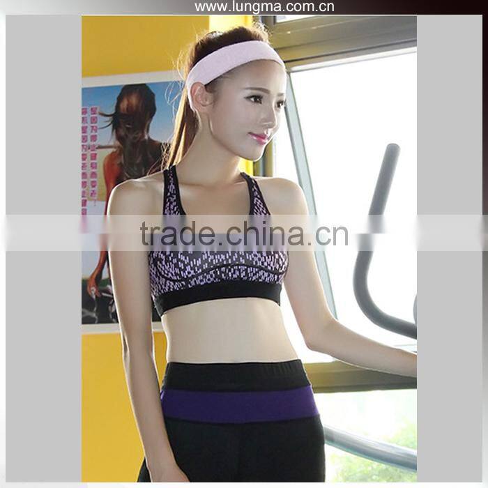 Stylish Push Up Custom Ladies Sexy Wholesale Sports Bra