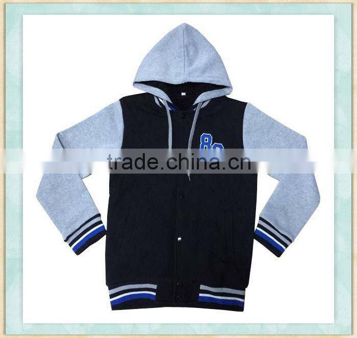 Cheap factory price wholesale plain american varsity jacket