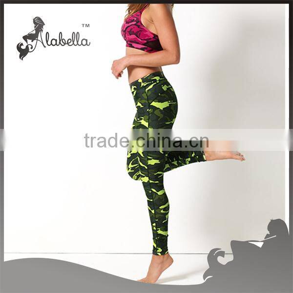 Women Gym Clothing Ladies camo Fitness Sport Leggings