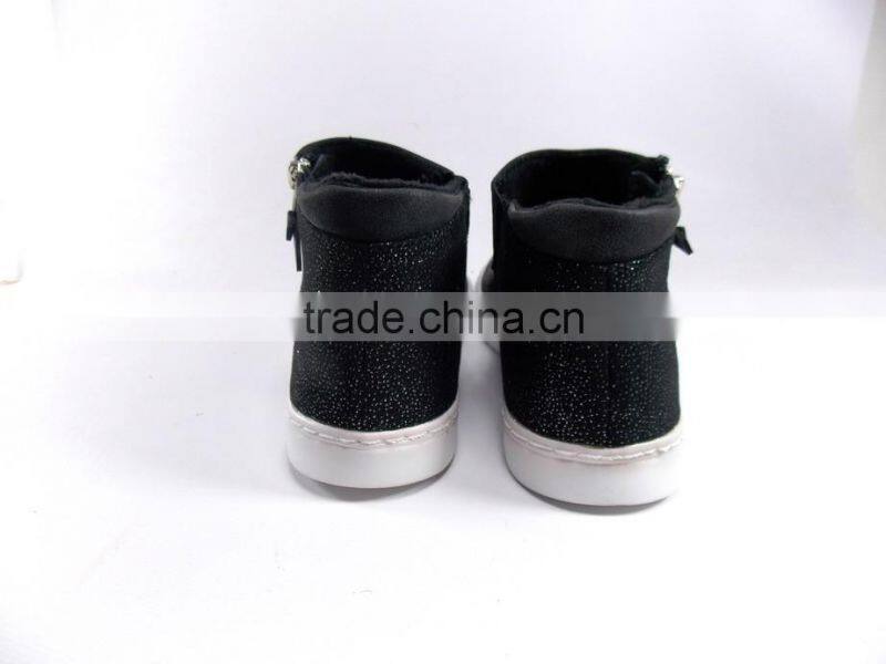 excess inventory shoes pu casual girl shoe