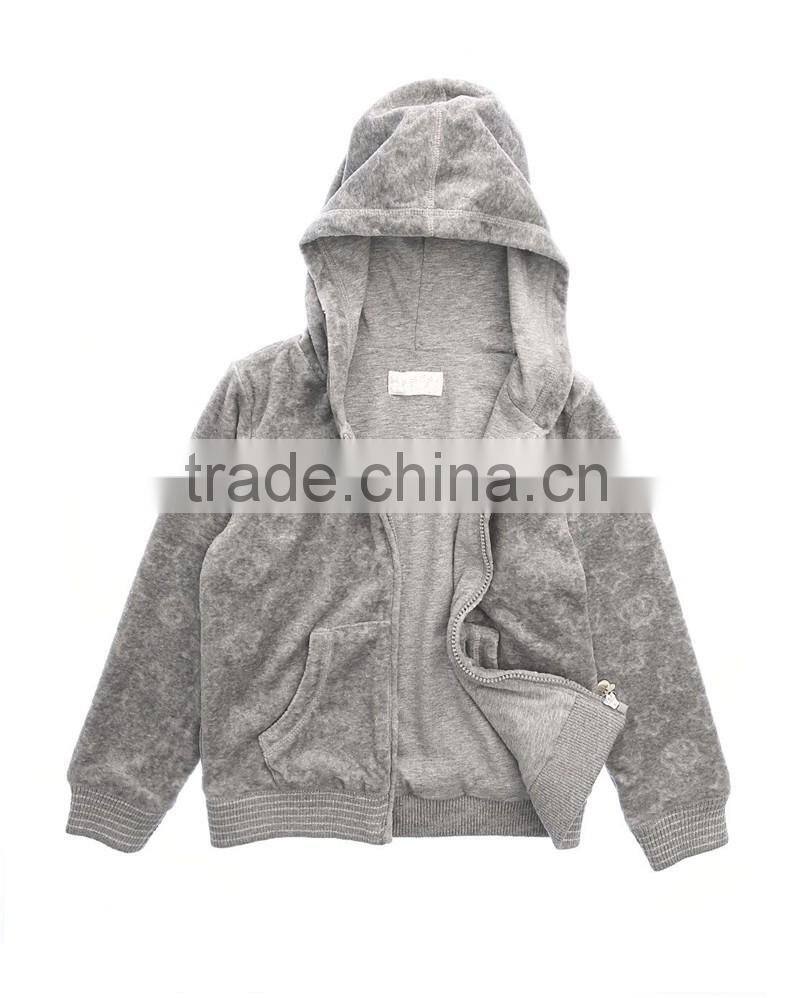 Wholesale China children hooded jacket with hood coat for teenage