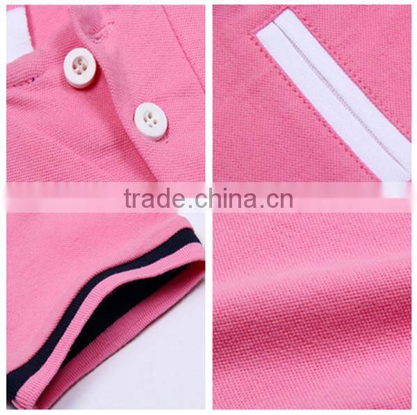 2015 Chinese clothing manufacturers cheap custom kids polo shirt