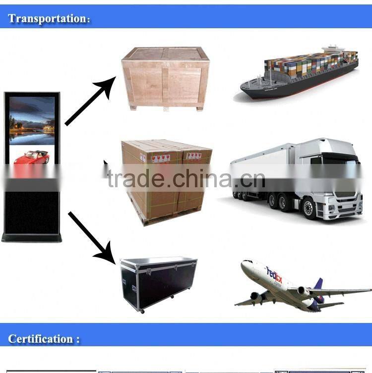 42inch 1080p network digital signage media player with free digital signage software