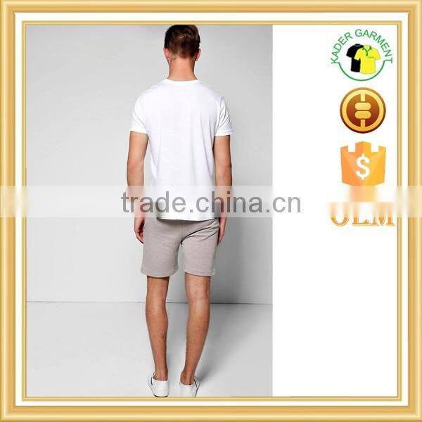 wholesale plain gym shorts 100% cotton sweat pants fitness shorts