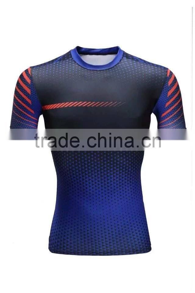 OEM Factory Slim Fit Workout Clothes Gym Wear Men Dry Fit T Shirt