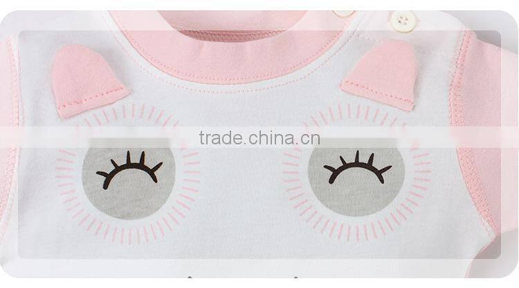 Beautiful design custom printing full sleeve 2 pcs children clothes kids pajamas