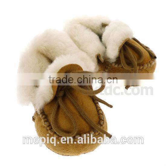2014 new warm baby moccasins baby boots