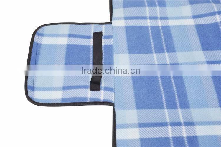 100 % Polyester Fleece Sand Proof Blanket with Small Cover waterproof beach blanket