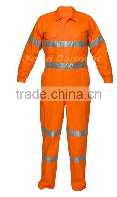 EN 533 AS/NZS 100%cotton drill fire resistant coveralls/clothing