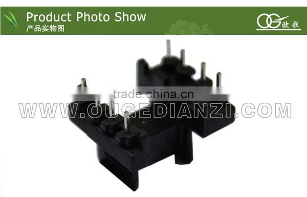 EF16 horizontal pin4:4 220v 12v current transformer bobbin price