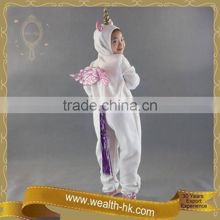 Cute Kids Pink Unicorn Costume