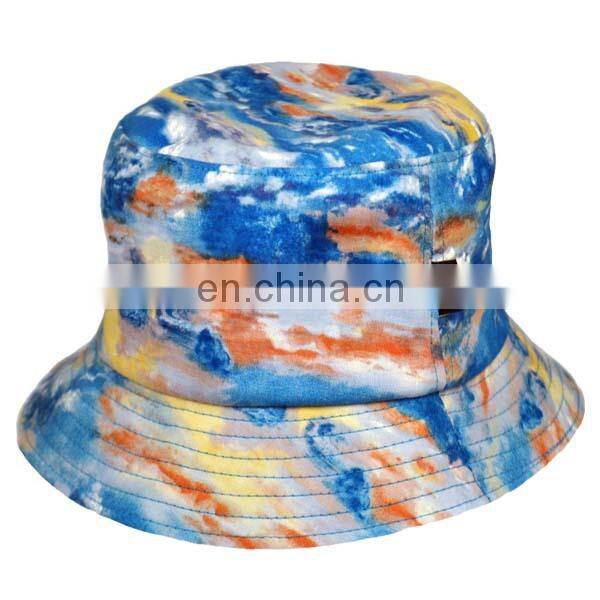 Plain White Cotton Custom Made Bucket Hat Wholesale