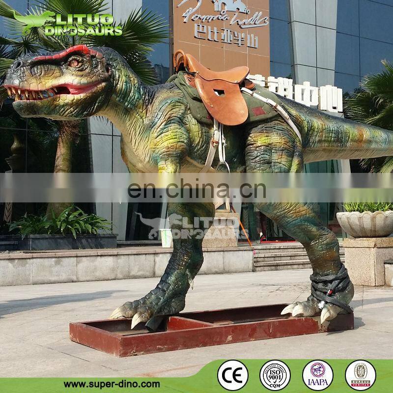 Amusement Animatronic Animal Dinosaur Rides for Kiddie