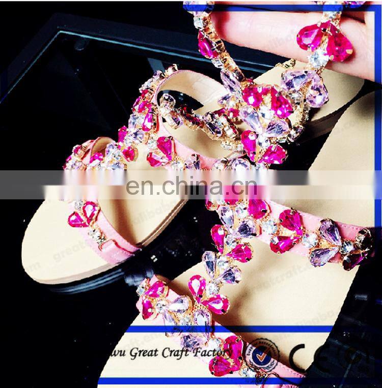lady pearl stone shoes accessories,shoes buckle, metal shoes accessories