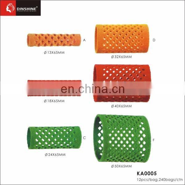 barber supplies wide size hair rollers for sale