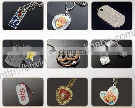 crimping custom logo dog tags