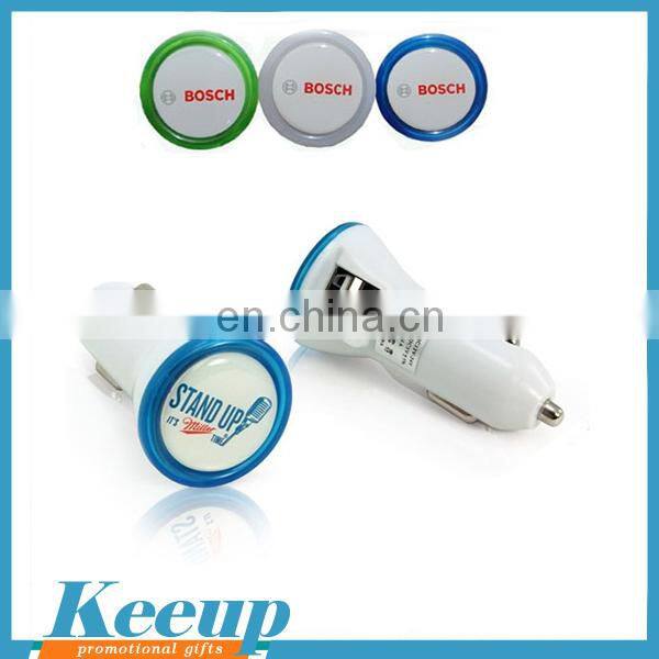 Personalized Single USB promotional usb car charger Universal Car Charger