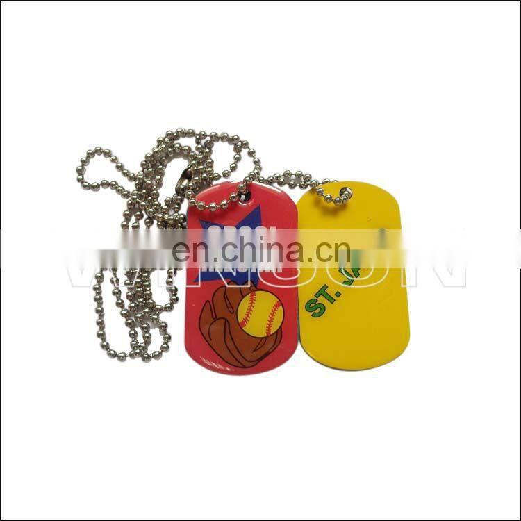 2013 printing dog tag with epoxy made in china wholesale