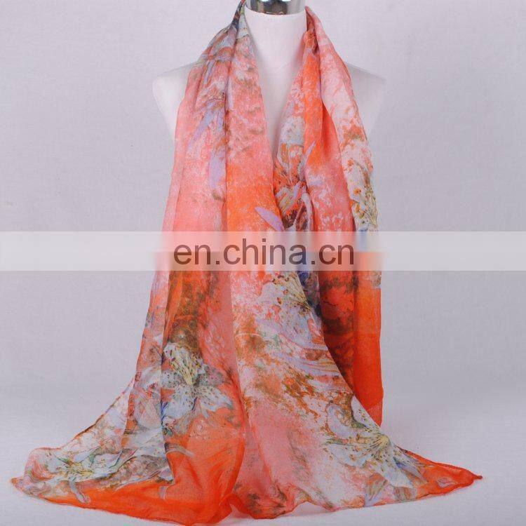 New arrival cotton voile scarf wholesale cheap