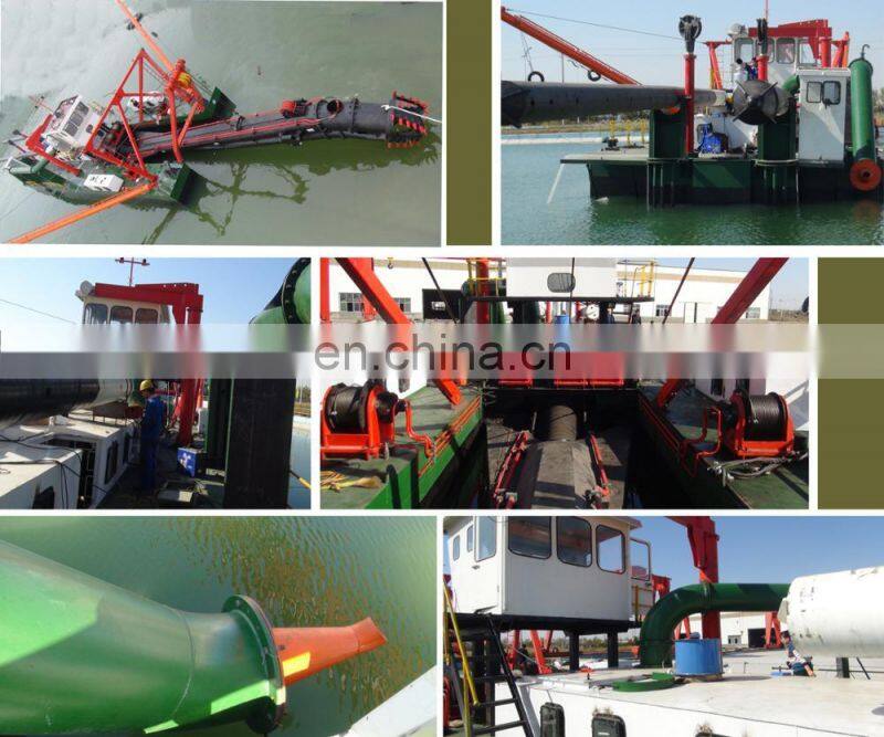 Qingzhou dredge equipment with dredger vessel sand mining dredger for sale