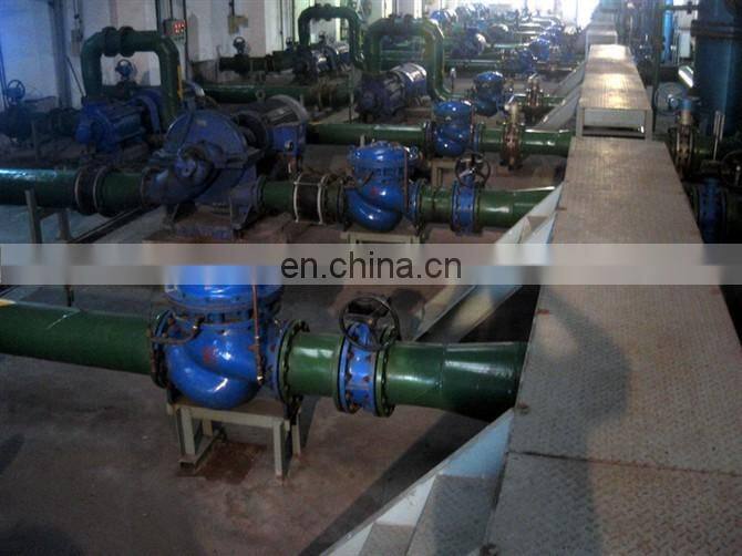 Electric centrifugal split case water pump watts
