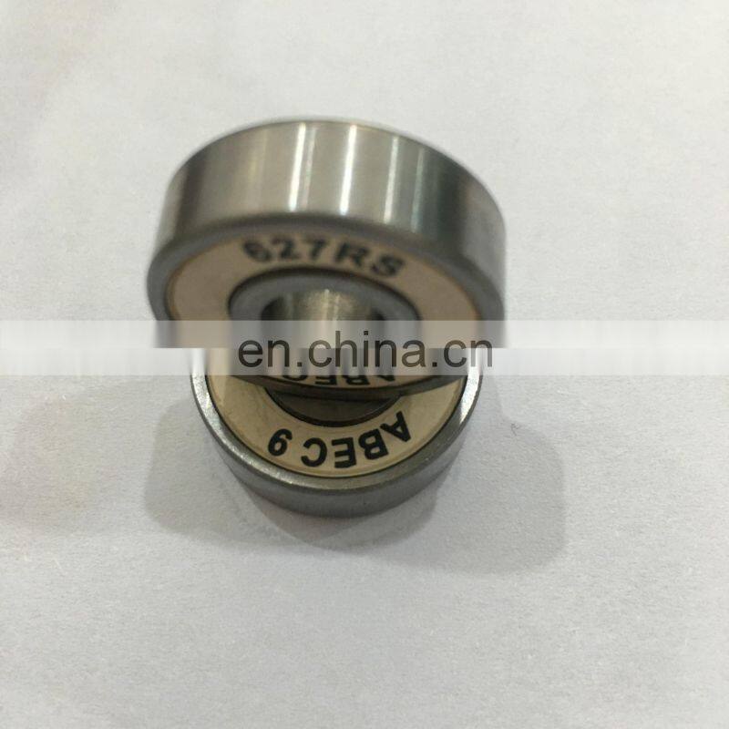 High speed skateboard bearing 627 abec7 7x22x7mm miniature ball bearing