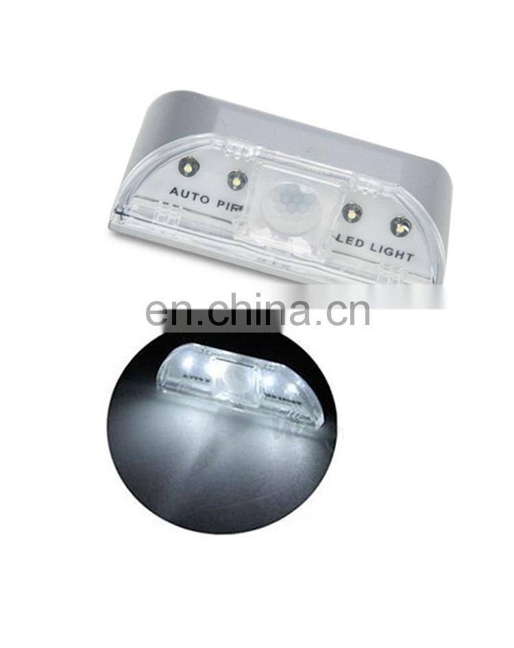 LED door handle cabinet wardrobe induction lamp human body infrared sensor night light