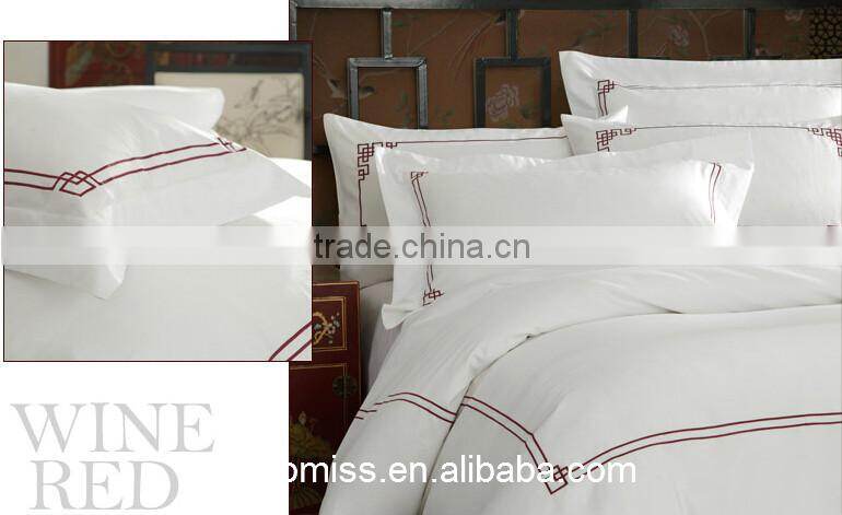 100% cotton white cotton embroidered duvet cover hotel towels and bed linen