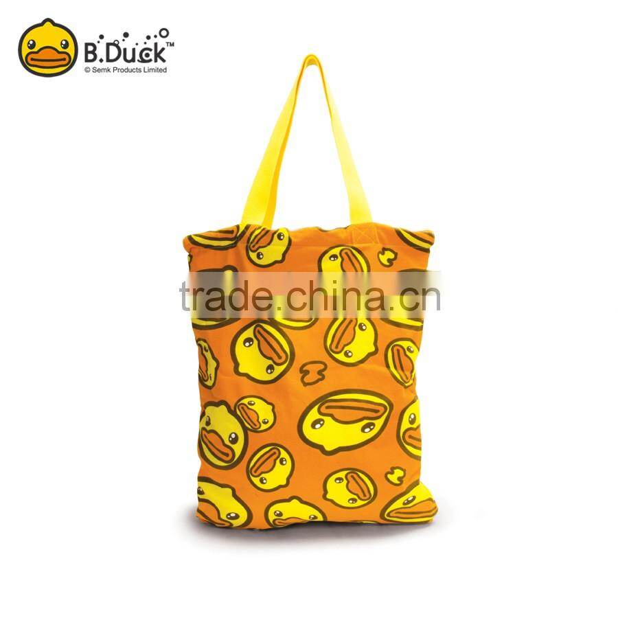 Wholesale new style reversible polyester black string shopping bags