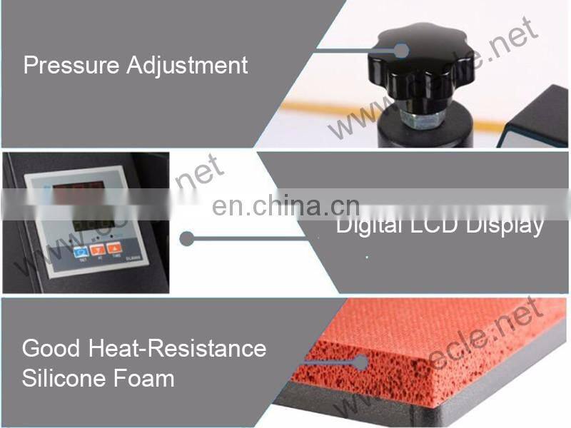 New Design Dual Heating T-shirt press Machine