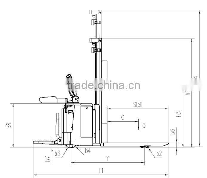 factory hot sales pallet lift with fixed leg