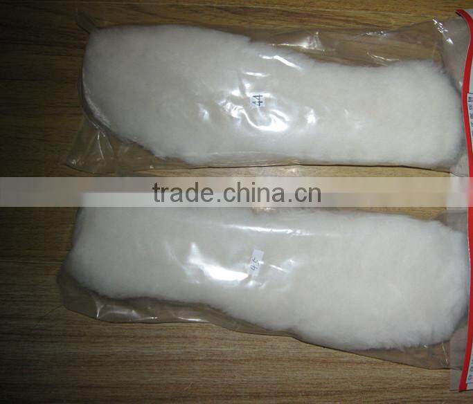 Natural sheepskin insole / healthy, warmly