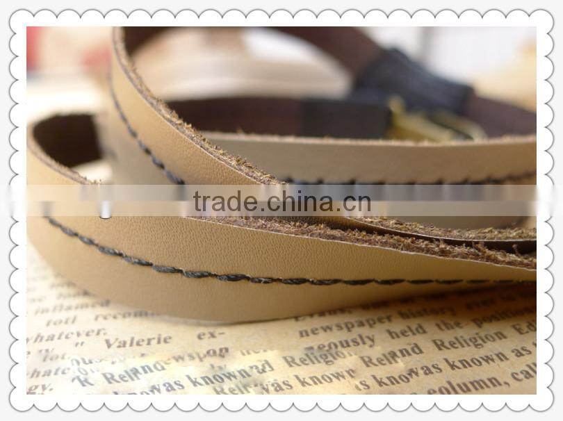 New man leather clips suspender