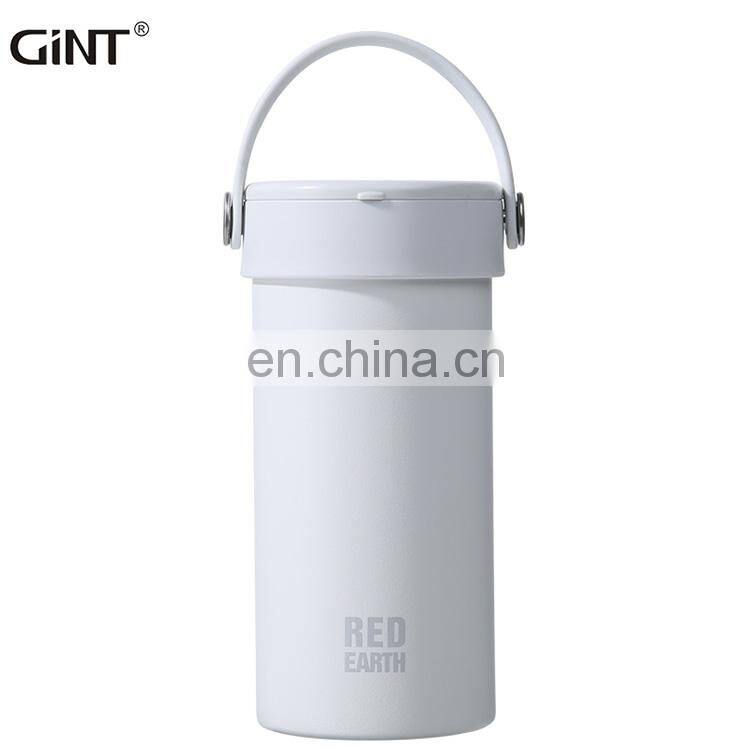 Lovely customized 300ml stainless steel portable vacuum flask insulated water bottle with loop