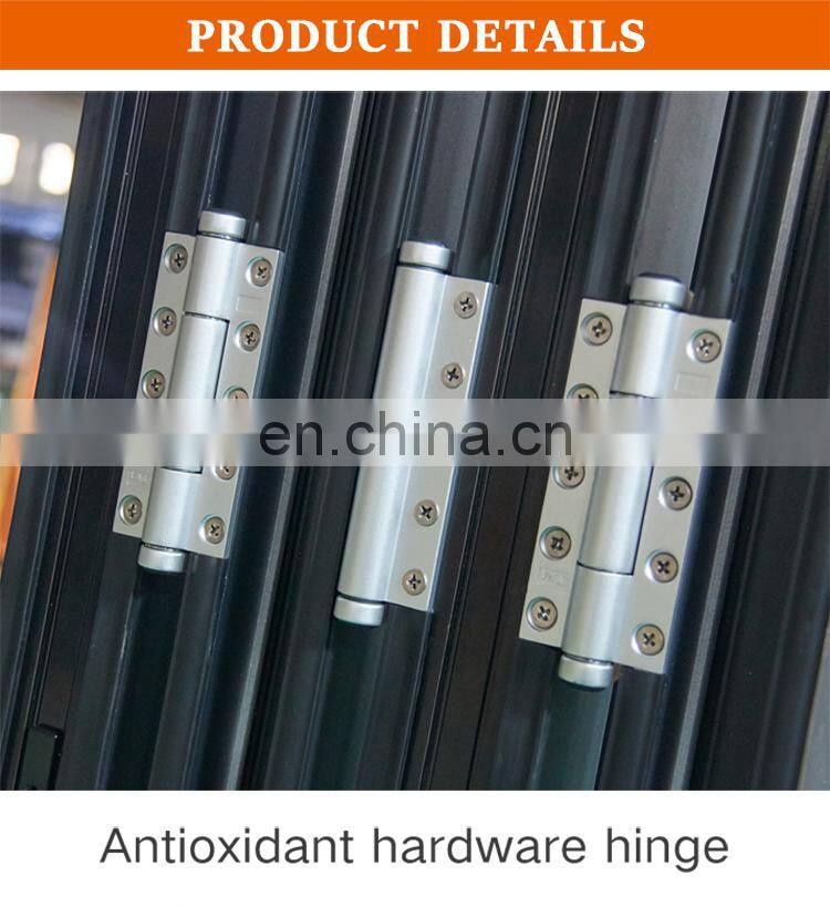 Aluminum Bi Folding Door Folding Patio Doors Folding Exterior French Doors