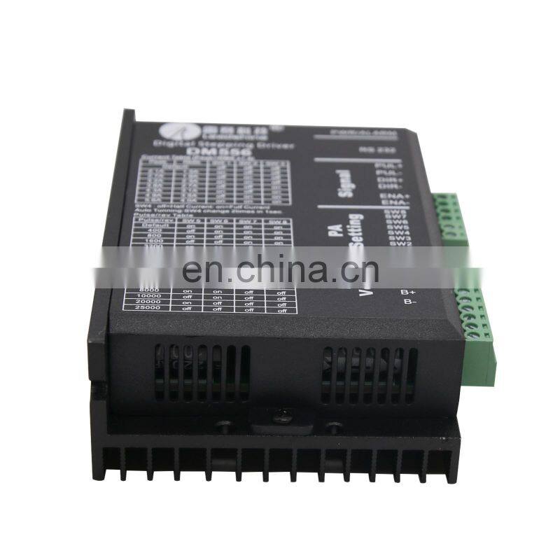 36-60 VDC 2.1A to 5.6A Leadshine DM556 2-phase Digital Stepper Drive for Associated products NEMA23 motor