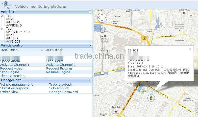 New Arrival! WCDMA 3G Car GPS Tracker With Free Online Tracking Platform